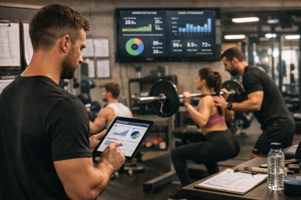 Churn entre 3% e 4% e receita previsível todo mês: como academias estruturam esse cenário