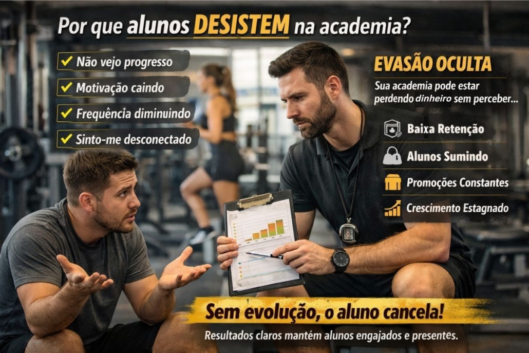 Retenção de alunos em academias: sua academia pode estar perdendo dinheiro sem perceber